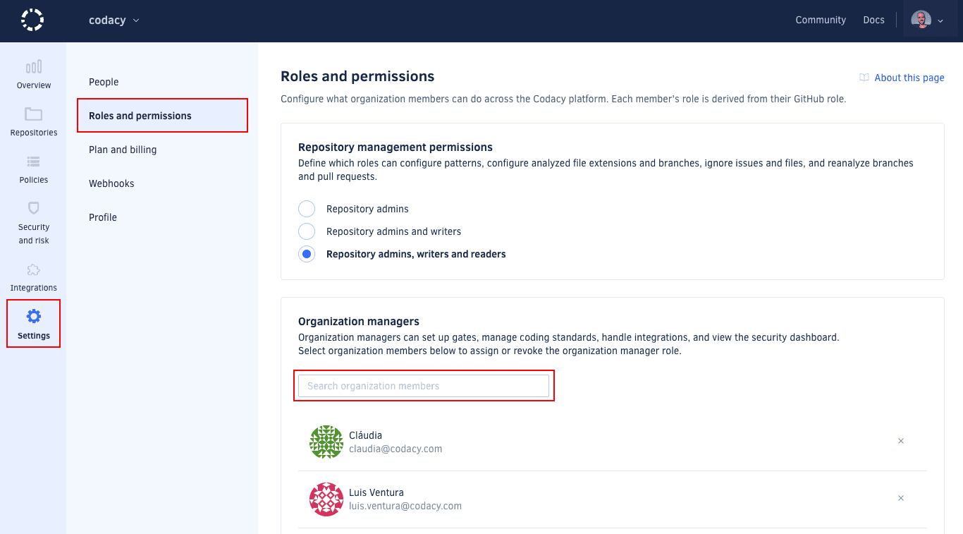 Security and risk management access management